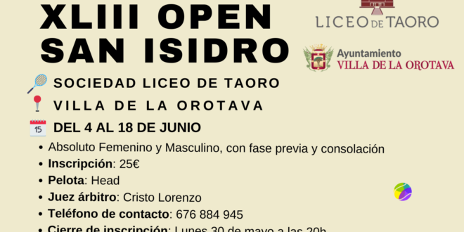 XLIII Open San Isidro